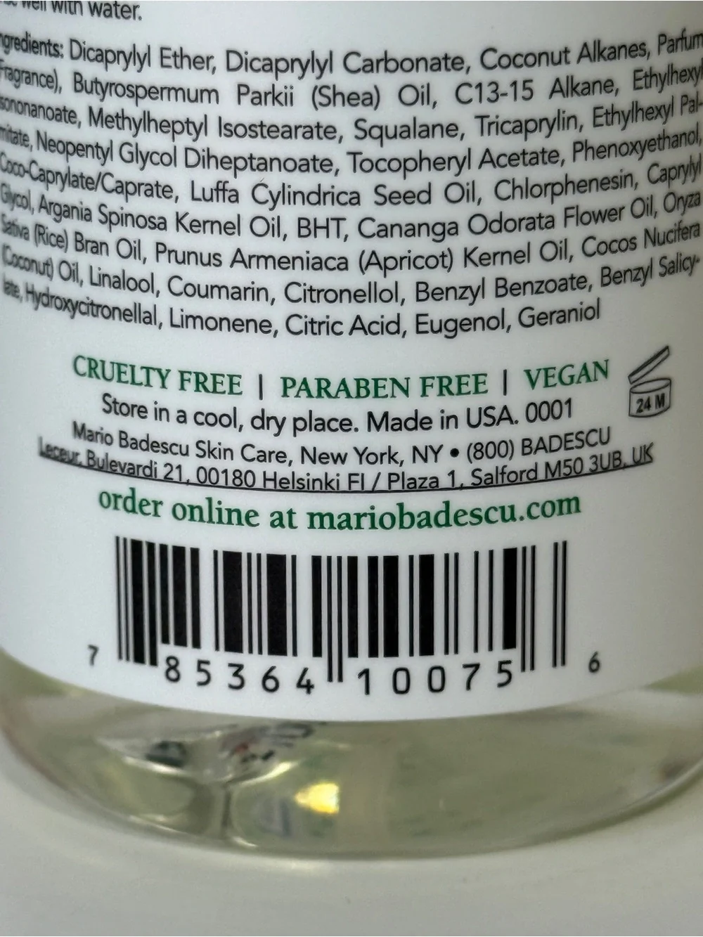 Mario Badescu Coconut Body Soap 8 oz & Body Oil 3.3 oz Bundle